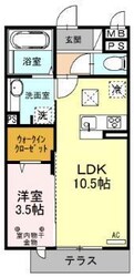 ロイジェントパークスレイクタウン　Ｆ棟の物件間取画像